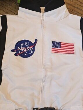 Astronaut Nasa Costume Jumpsuit  8-10